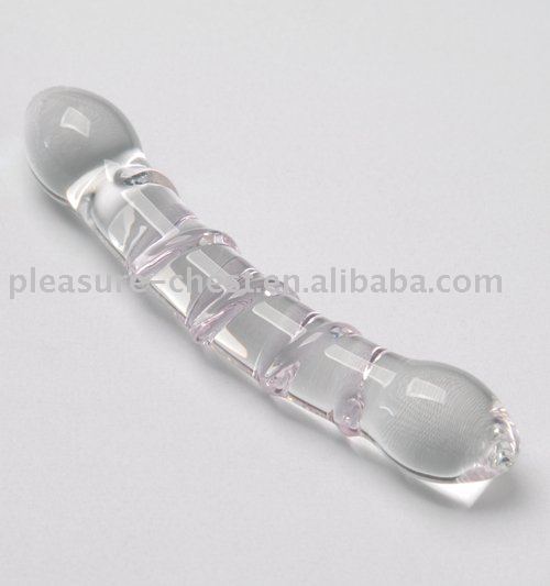 glass dildo PI084 crystal glass penis big size penis toys