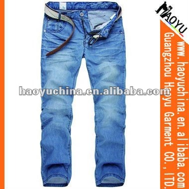 2012 hot sell new model jeans HY1053