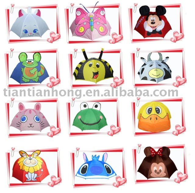 cartoon animals for kids. Umbrella Cartoon Animals