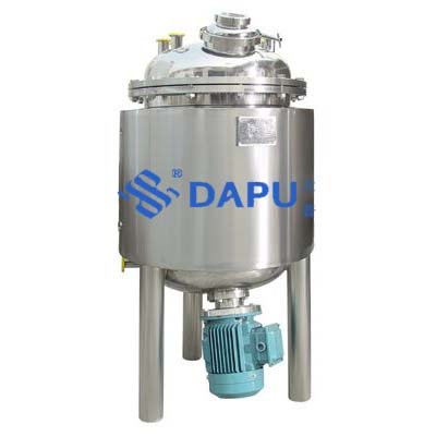 Magnetic material mixing tank