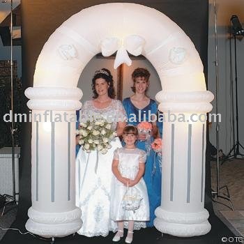 See larger image inflatable wedding arch