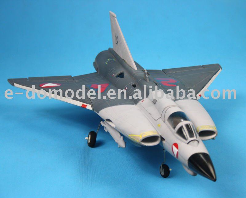 Saab 35 Draken. edf jet SAAB J35 Draken rc