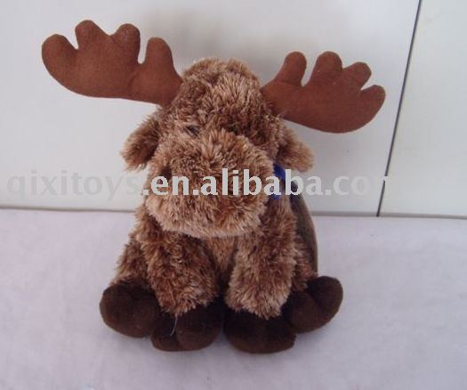 Stand Up Moose Plush Pal Stuffed and plush moose toy Stand Up Moose Plush Pal