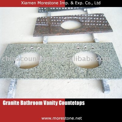 Granite Bathroom Vanity on Granite Prefab Bathroom Vanity Countertop Bathroom Granite Countertops