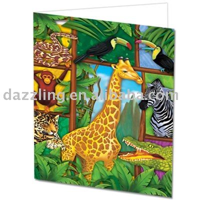 Party Invitation Cards with Envelopes Jungle