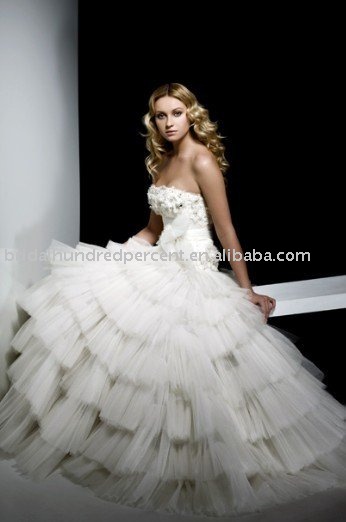 Newest Jewish elegance snappy wedding dress bridal gownZC0007