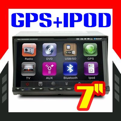  Backup Camera Bluetooth on Gps Player Car Bluetooth In Tv Ipod Cd Stereo Tft 7 Tft Dvd Gps Player