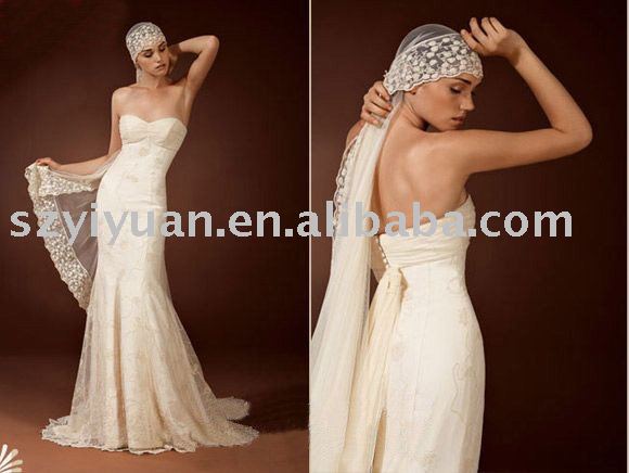 2011 new hot sale sexy arabic wedding dress
