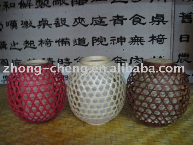 wedding invitaion card small bamboo lantern outdoor in promotion