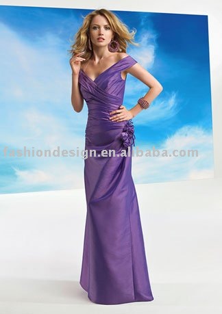 purple bridesmaid dresses