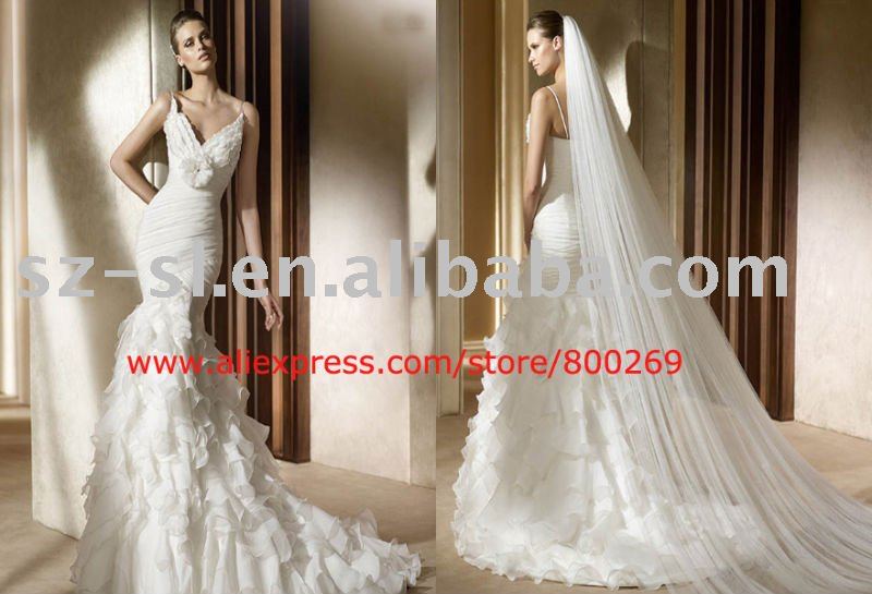 mermaid wedding dresses 2011 uk. bridal wedding dress 2011