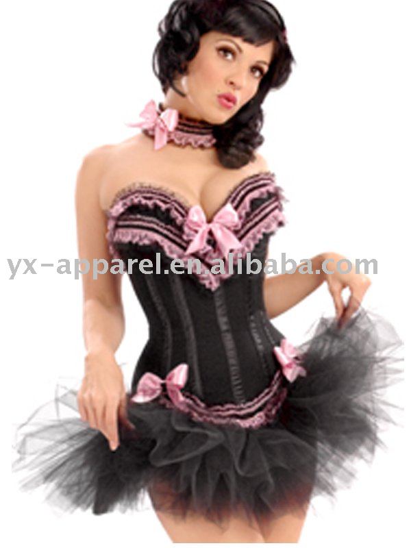 corset dress with tutu. corset tutu dress(China