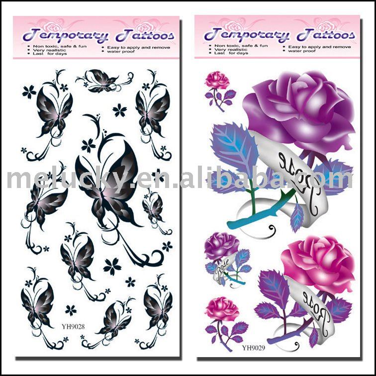 See larger image: 20 Butterfly Tattoo Sticker for body decoration-ML-TS-B101102. Add to My Favorites. Add to My Favorites. Add Product to Favorites 