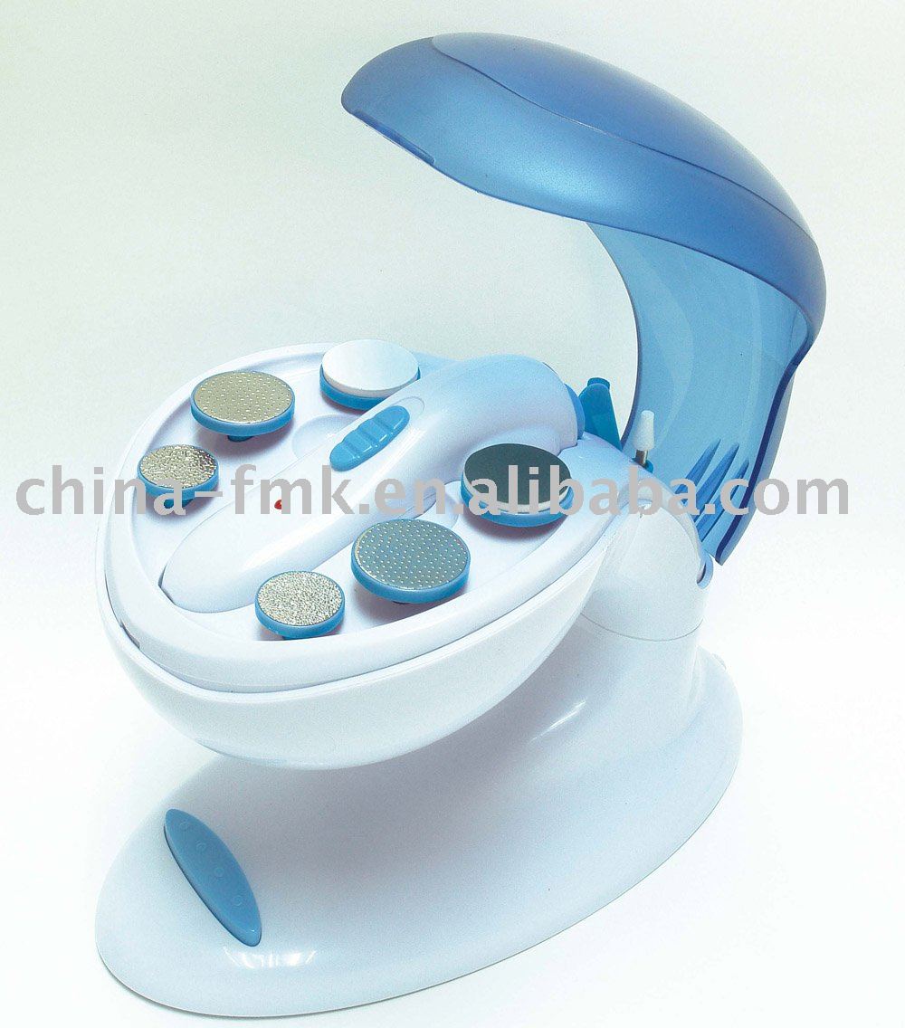 Rechargeable manicure set nail dryer and UV light