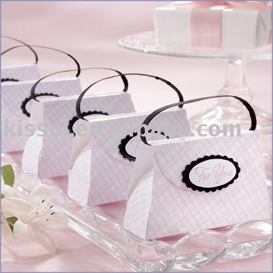  gift box favor crystal rose wedding favors and wedding cake card box