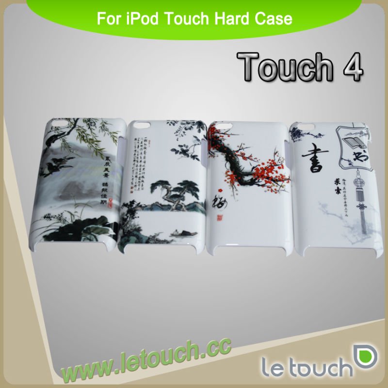 Ipod Touch Landscape. Hard Case for iPod Touch 4-Chinese Landscape Painting(Hong Kong)