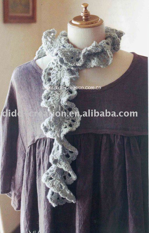 Handmade crochet shawl scarf Favorite green shawl by Muza