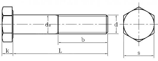 hex head nut