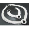 hotselling silver jewelry set chain jewelry AS96