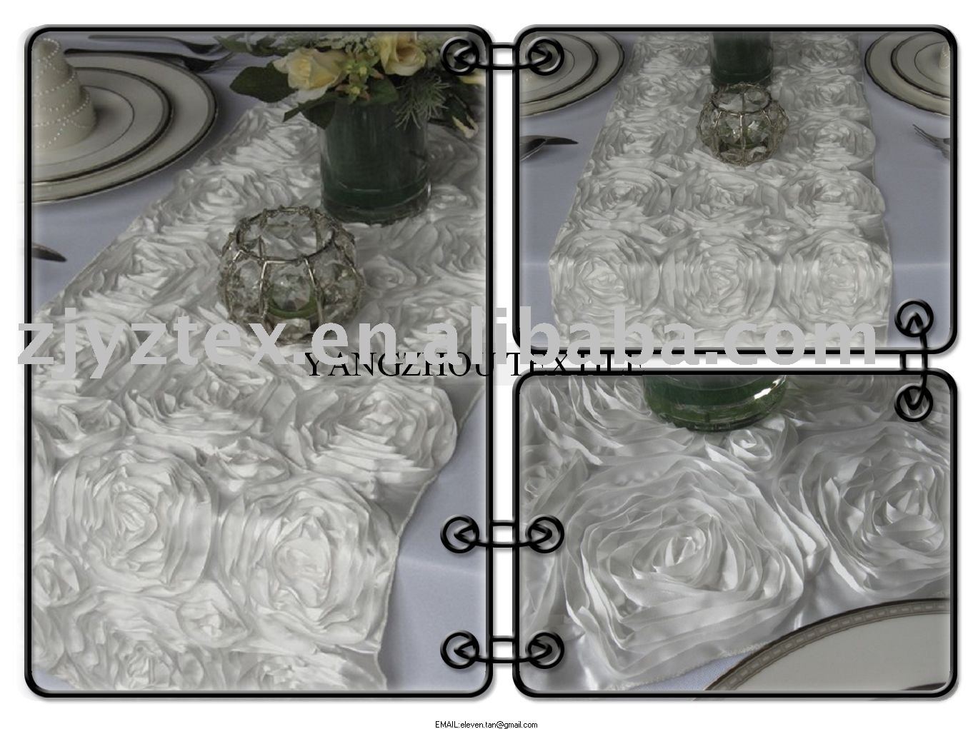 measurements runner table wedding runners wedding  table