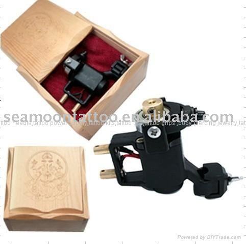 blue No-noise Super Power Rotary Tattoo Machine Kit Material: High Quality