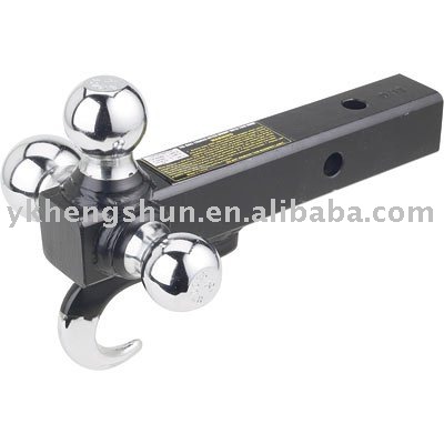 TriBall Trailer Hitch Mount with Tow Hook