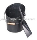 Antique Metal Fire Bucket Side Handles