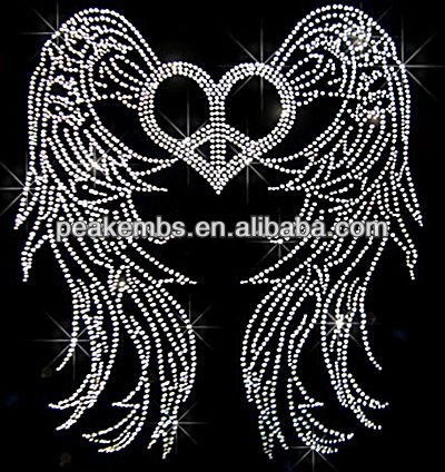 Angel Wings Pictures on Angel Wings Rhinestone Transfers Design Products  Buy Beautiful Angel