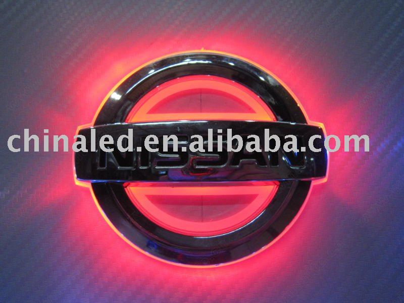 Pink Nissan Emblem