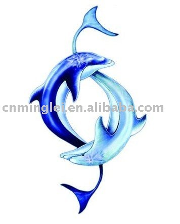 See larger image: Yin Yang Dolphins Tattoo. Add to My Favorites