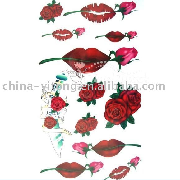 See larger image: Rose temporary body tattoo sticker. Add to My Favorites. Add to My Favorites. Add Product to Favorites; Add Company to Favorites
