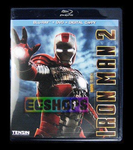 Blu-ray DVD Movies Disc -Iron Man 2
