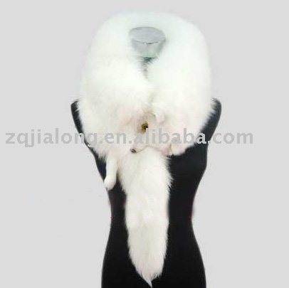 fox fur scarf. The whole piece fox fur