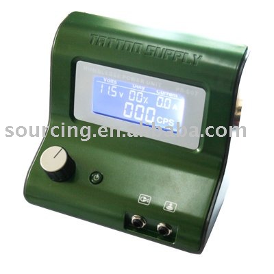 Tattoo Accessories on See Larger Image  Tattoo Supplies Digital Tattoo Power Supply Green