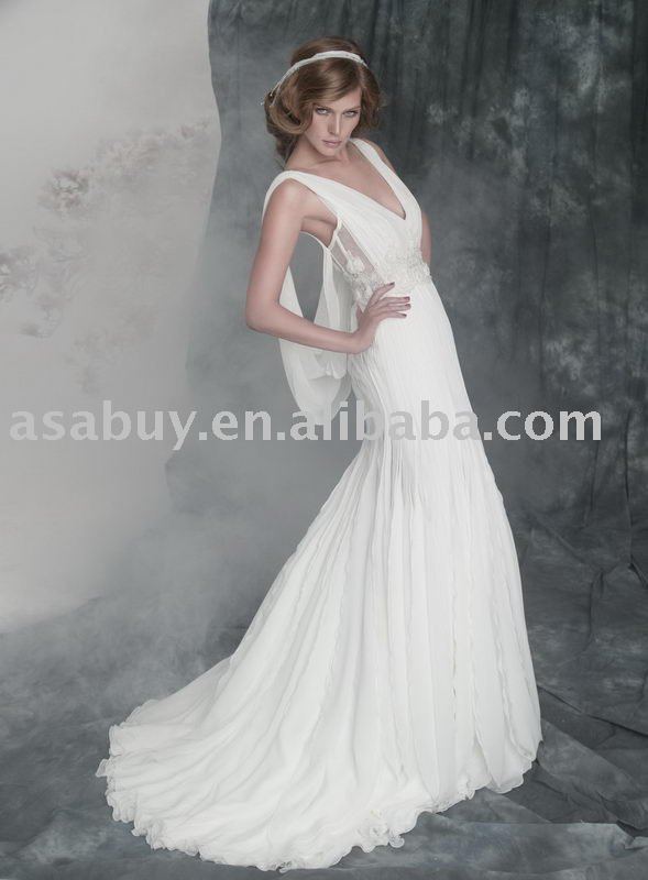 wedding dress 2011 styles. chiffon wedding dresses 2011