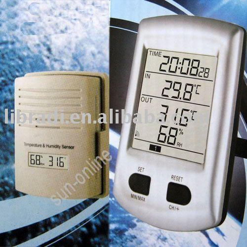 humidity sensor 100m clock