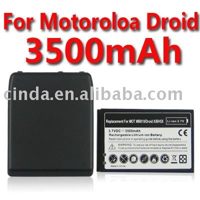 Droidphone Covers on Cover For Motorola Droid X Mb810 Phone Battery New 3500mah Extended