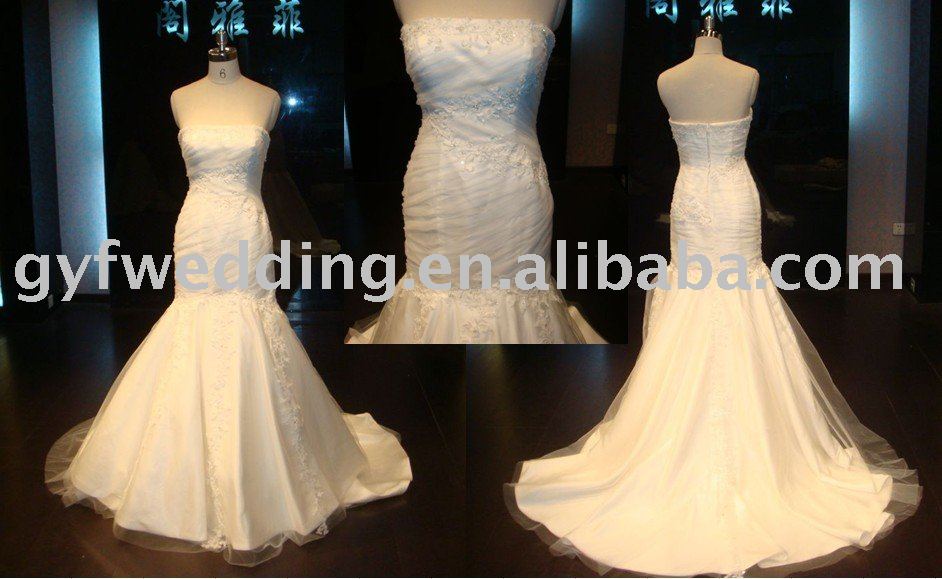 2011 new good quality tulle Wedding Dress Italy16