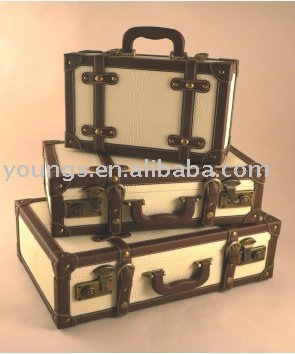 Suitcase > vintage suitcase, wooden handcrafts,antique box