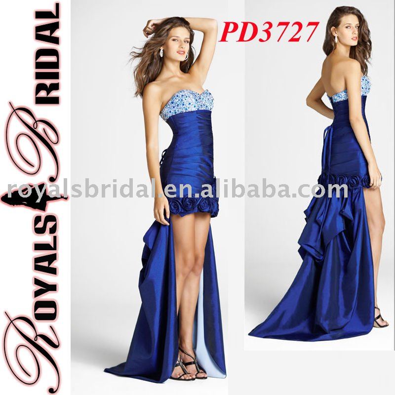New Design Beautiful Royal Blue Prom Dress