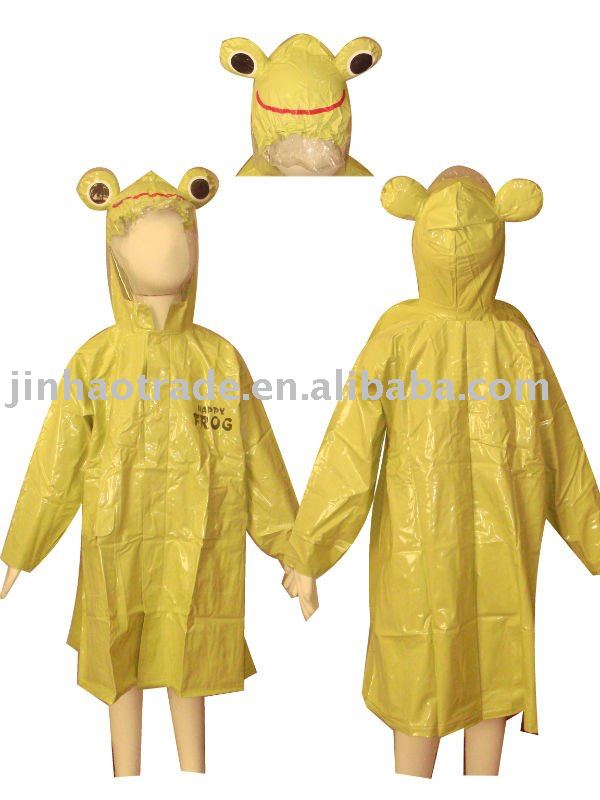YELLOW TODDLER RAINCOAT RAINWEAR