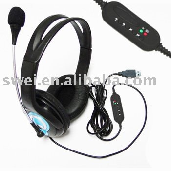 stereo wired headset
