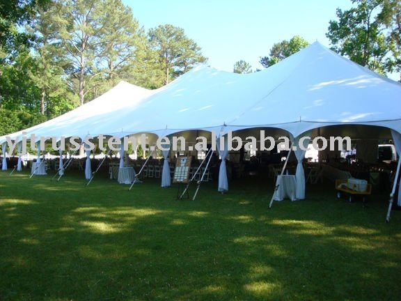 the rain moved the ceremony under the tent which actually made for a