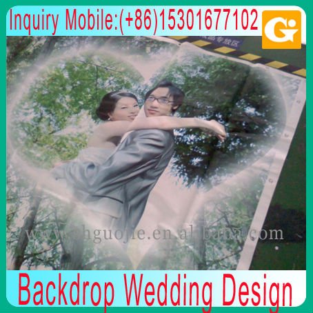 See larger image Backdrop Wedding Design