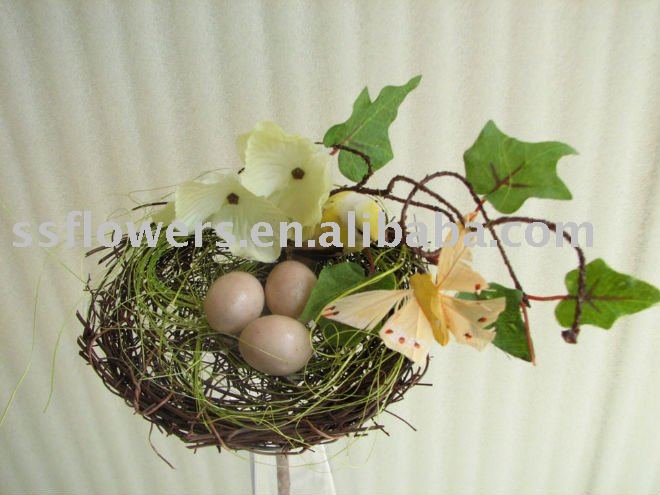Fake Flower Cheap Artificial Flowers 11 Artificial Bird Nest