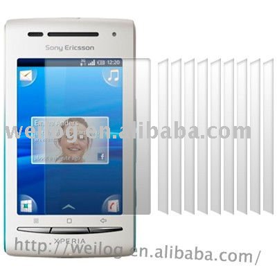  Screen Protector on For Ultra Clear Screen Protector For Sony Ericsson X8 Screen Protector