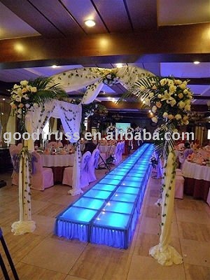 LED Acrylic stage wedding decoration 2011