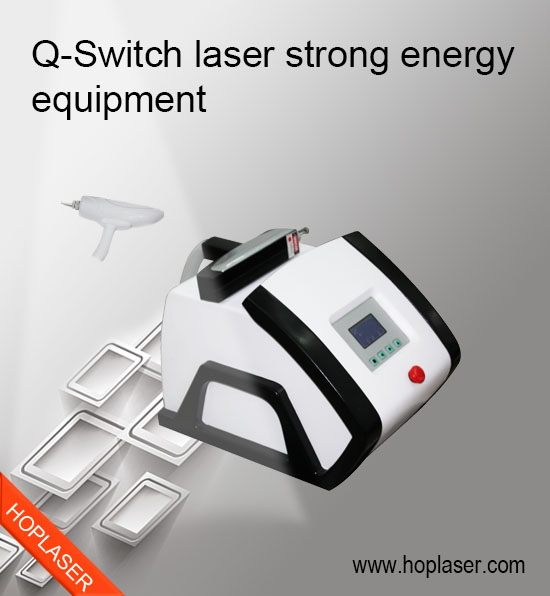 Portable Home Use Q Switch Tattoo Removal Nd Yag Laser