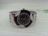 aleación de precio negro barato caliente vender relojes de moda pulsera de cuarzo