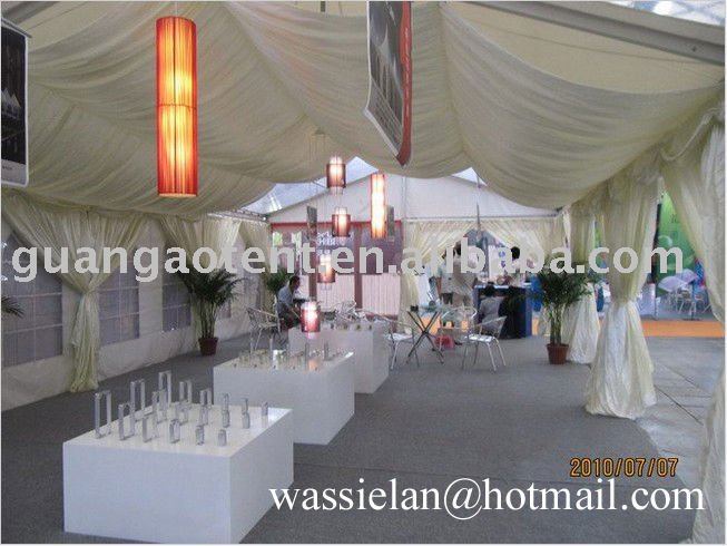 tent roof decoration for wedding tent design